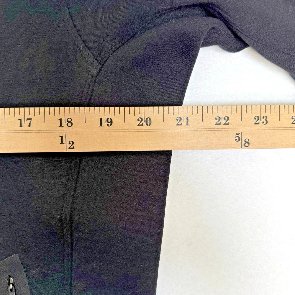 Arc'teryx Kyanite AR Men's Medium Fleece Full Zip Sweater Jacket Black Pockets